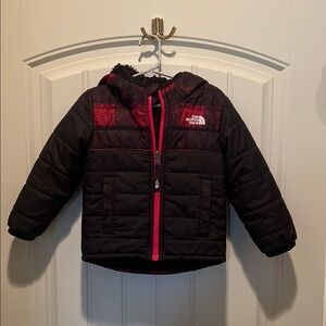 The North Face Kids' Jacket in Black and Red